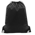 70 D Water Resistant White Drawstring Backpack